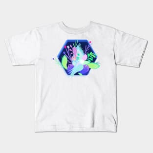 Nido de ave azul Kids T-Shirt